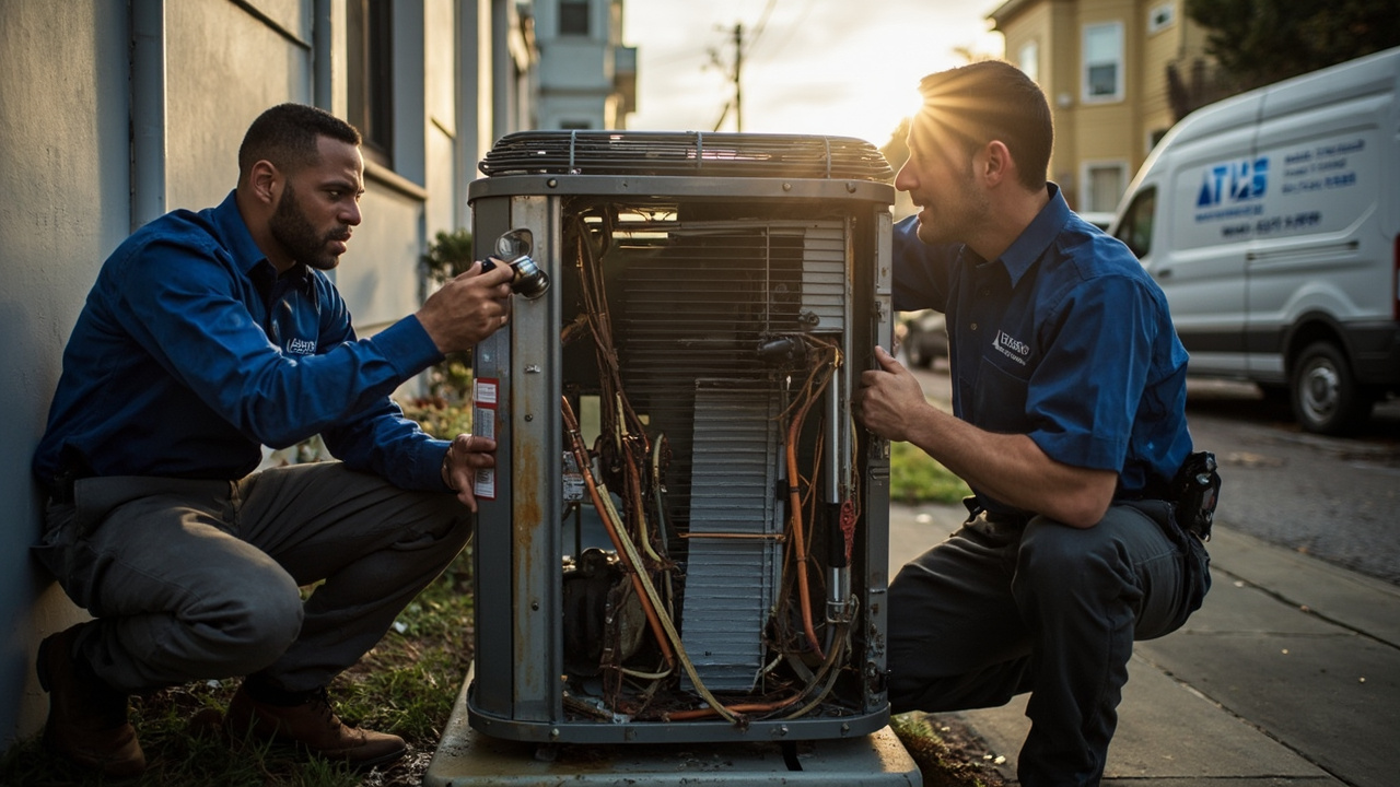 How Professional Storm Damage HVAC Restoration Works