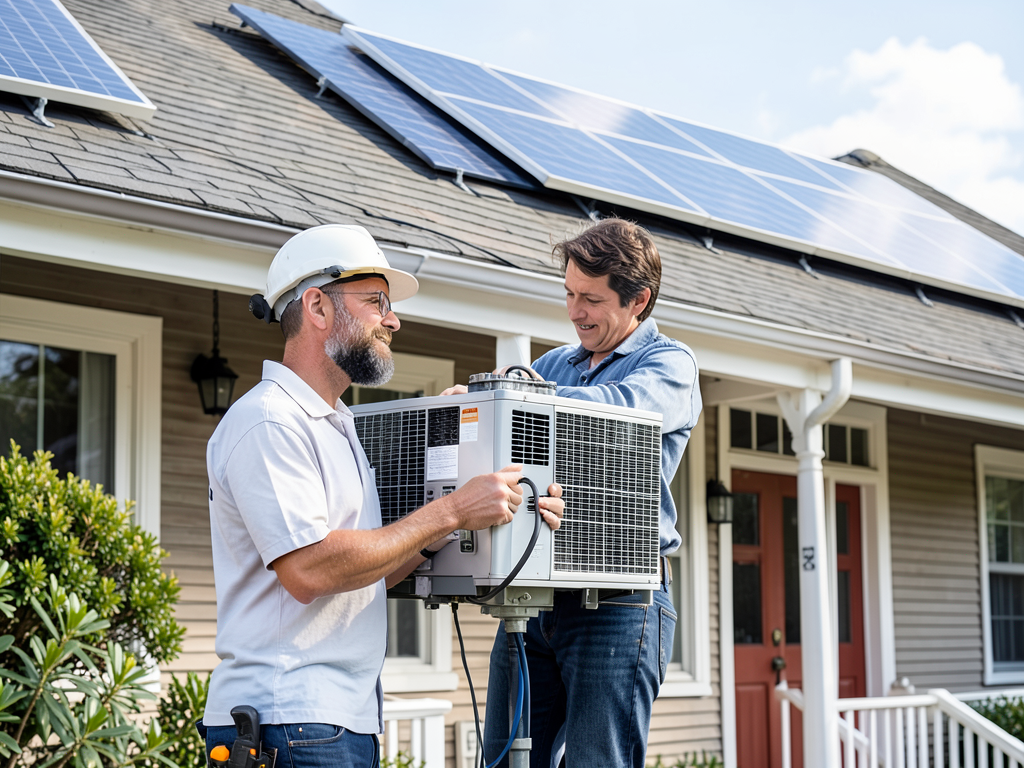 Pairing Your San Francisco Solar Panels with a High Efficiency Heat Pump