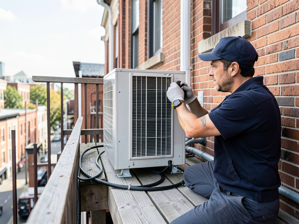 The best way to install heat pumps in historic san